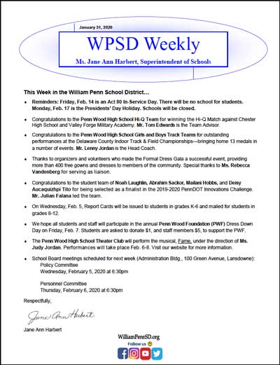 Weekly WPSD News