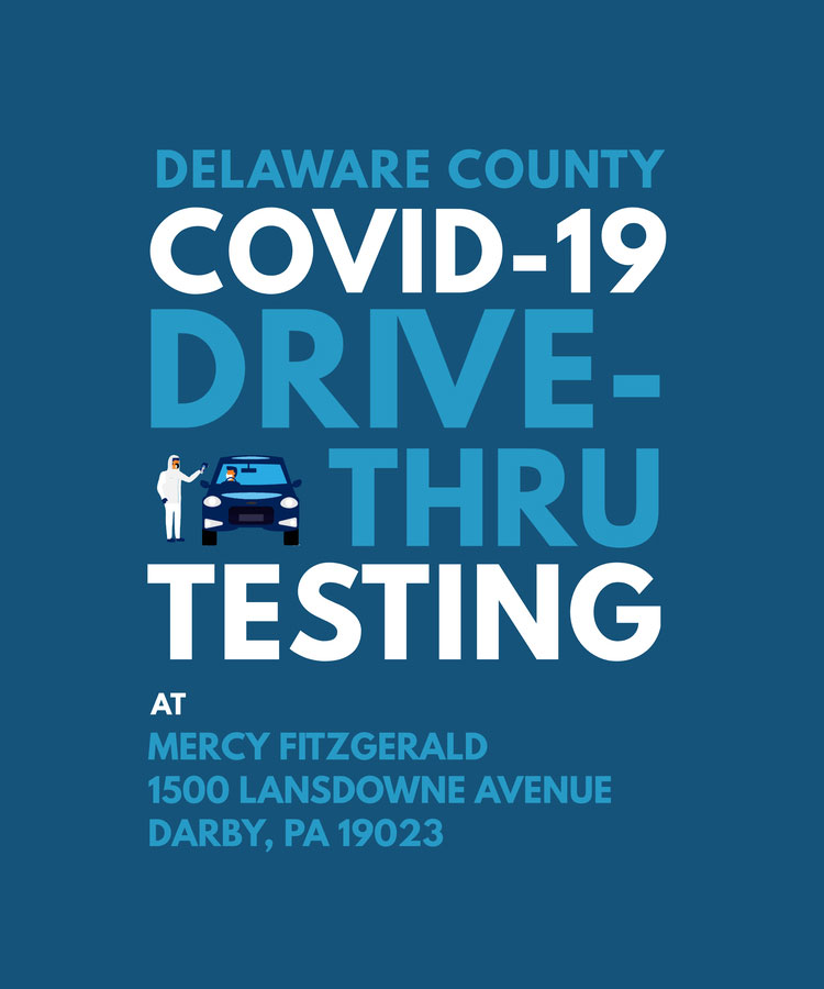covid testing drive thru